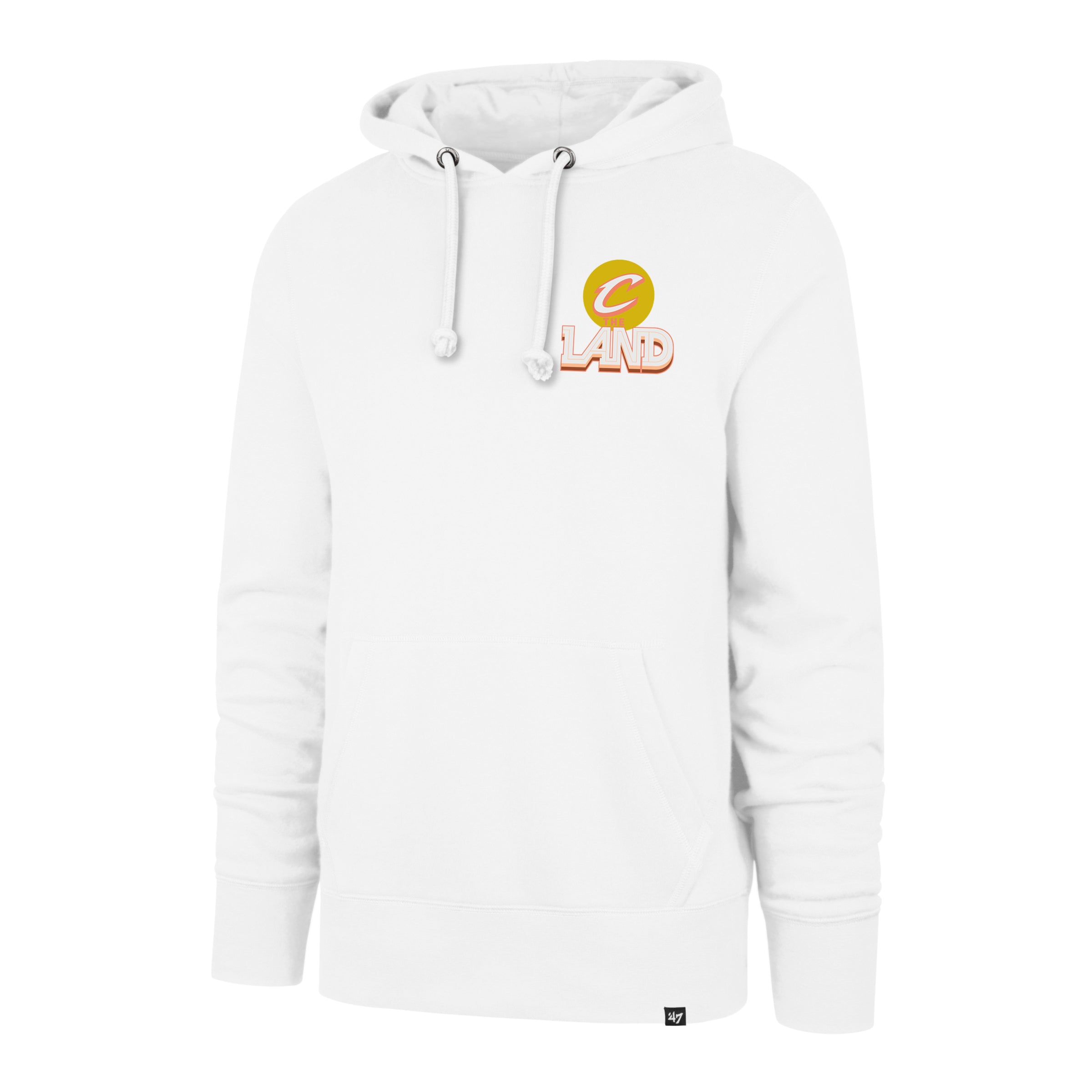 CLEVELAND CAVALIERS CITY EDITION JAB STEP '47 HEADLINE HOOD WHITE WASH