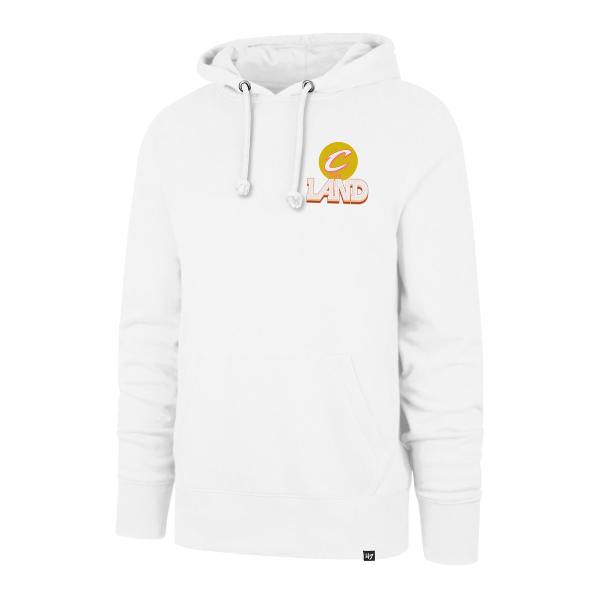 CLEVELAND CAVALIERS CITY EDITION JAB STEP '47 HEADLINE HOOD WHITE WASH
