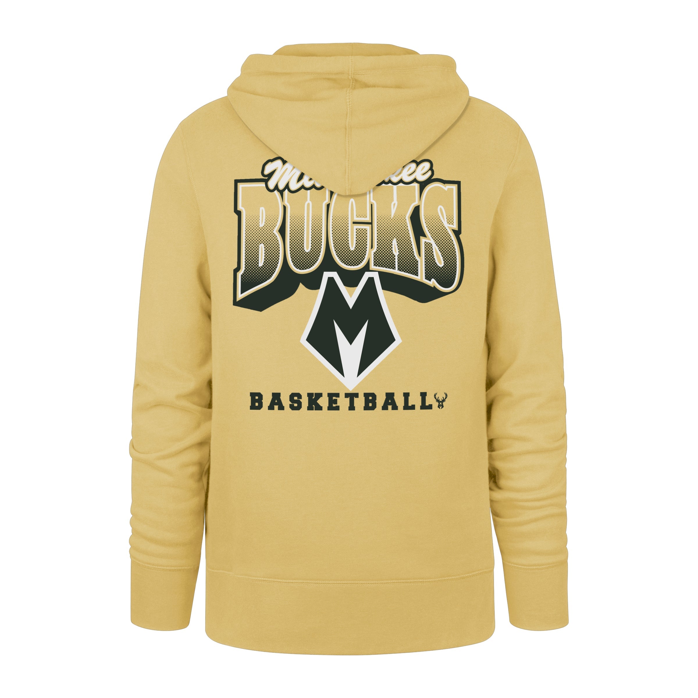MILWAUKEE BUCKS CITY EDITION JAB STEP '47 HEADLINE HOOD ATHLETIC GOLD