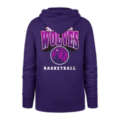 MINNESOTA TIMBERWOLVES CITY EDITION JAB STEP '47 HEADLINE HOOD PURPLE