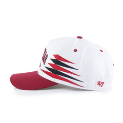 ARKANSAS RAZORBACKS DIAMOND CUT '47 HITCH WHITE