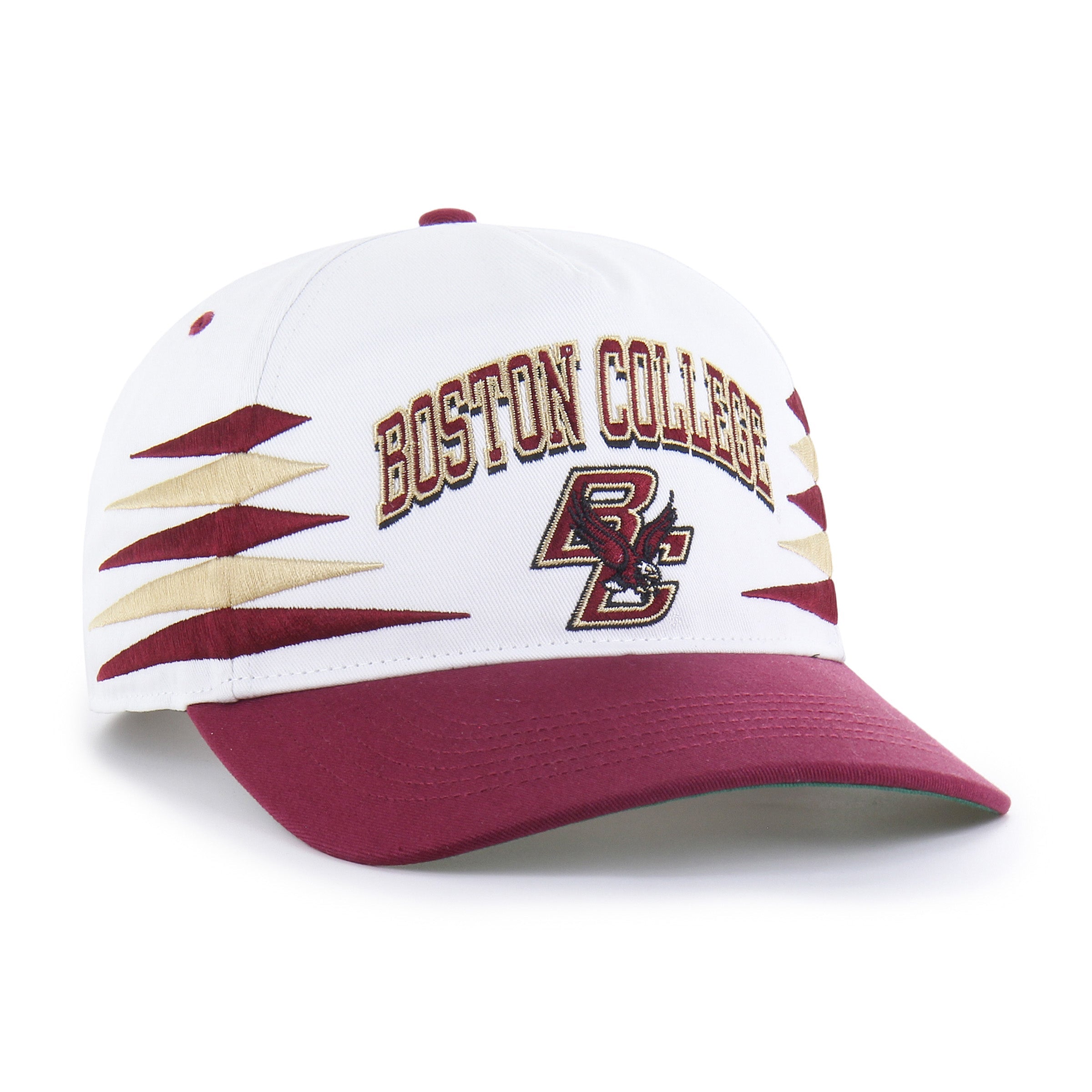 BOSTON COLLEGE EAGLES BC DIAMOND CUT '47 HITCH WHITE