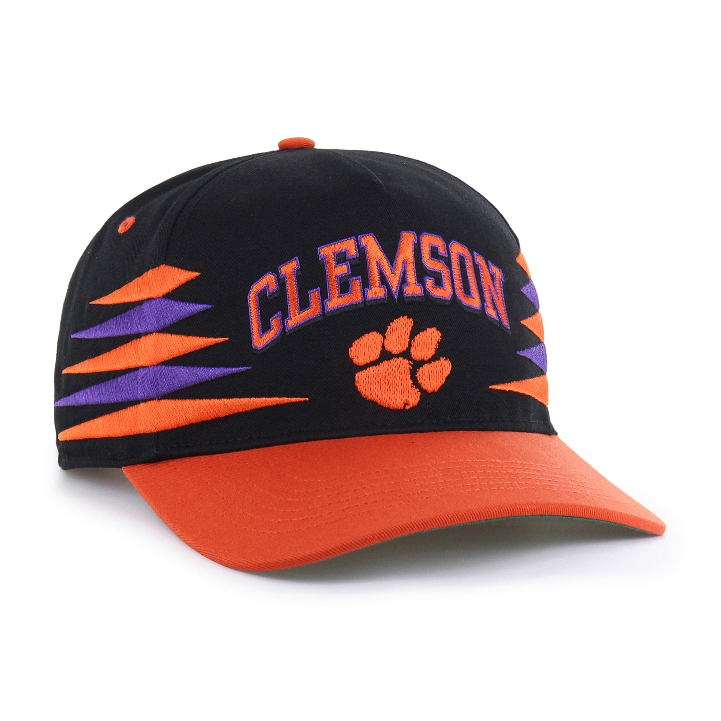 CLEMSON TIGERS DIAMOND CUT '47 HITCH BLACK