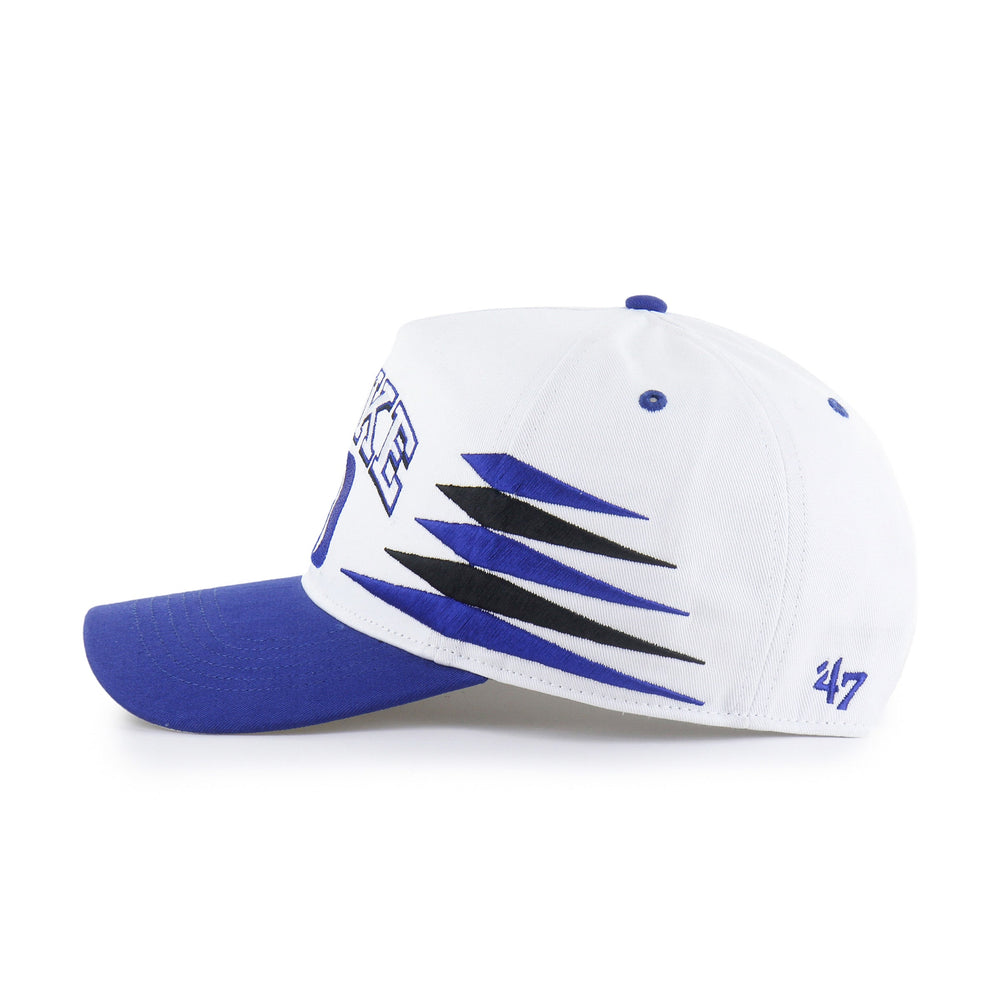DUKE BLUE DEVILS DIAMOND CUT '47 HITCH WHITE