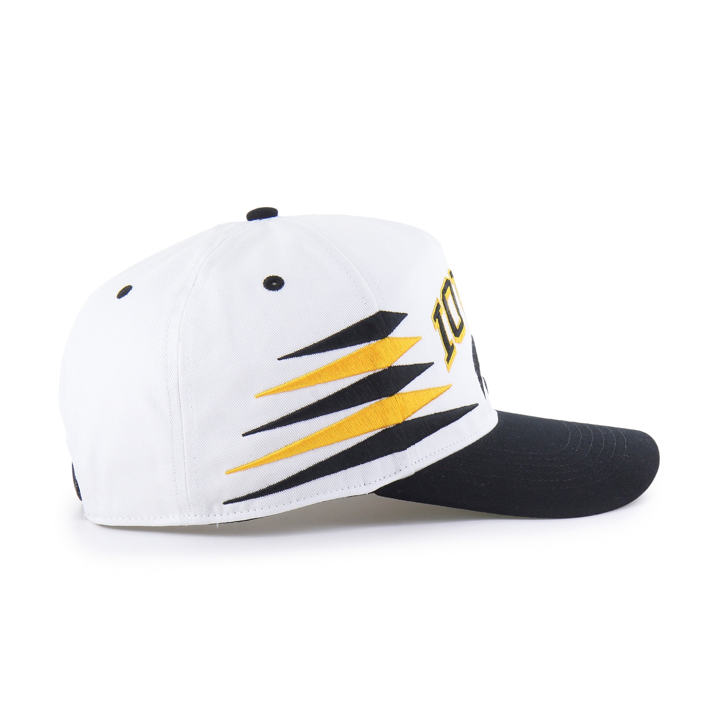 IOWA HAWKEYES DIAMOND CUT '47 HITCH WHITE