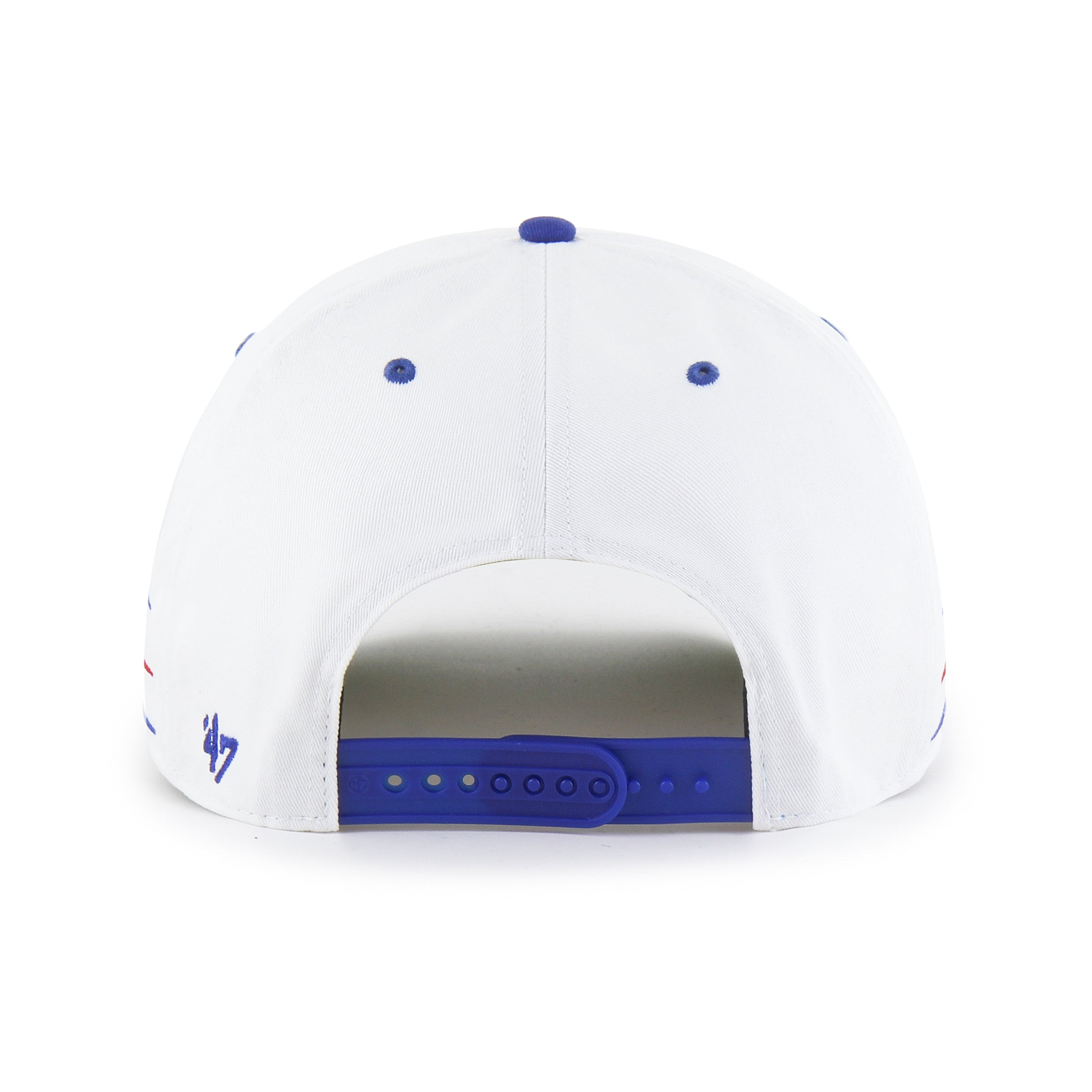 KANSAS JAYHAWKS DIAMOND CUT '47 HITCH WHITE