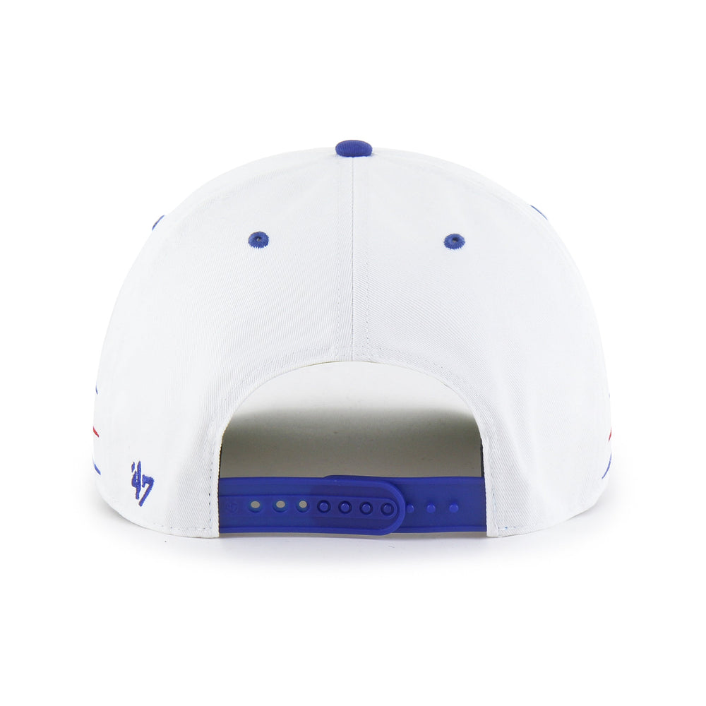 KANSAS JAYHAWKS DIAMOND CUT '47 HITCH WHITE