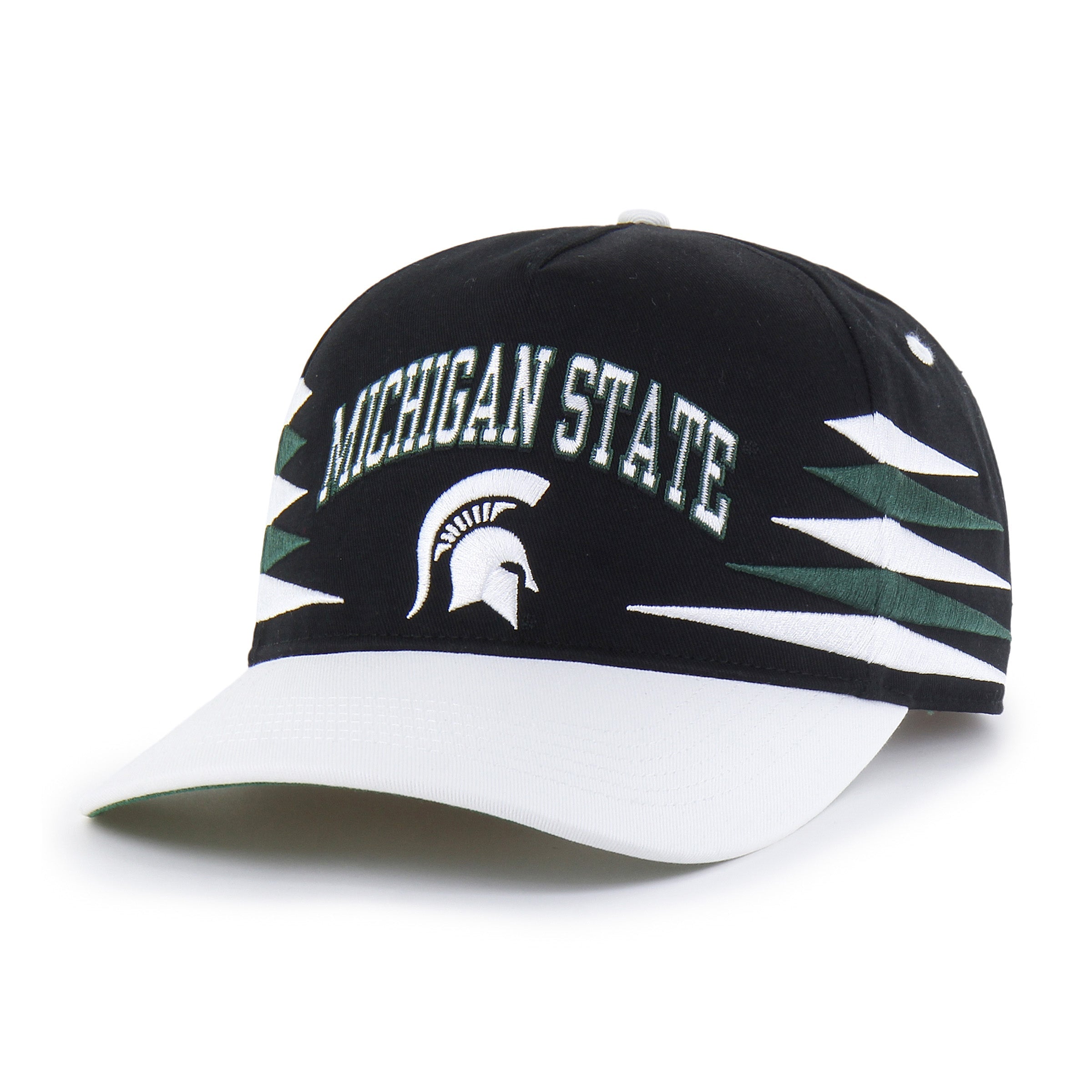 MICHIGAN STATE SPARTANS DIAMOND CUT '47 HITCH BLACK