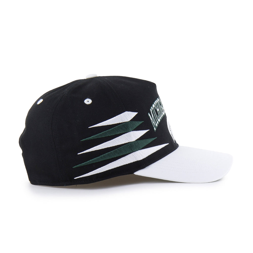 MICHIGAN STATE SPARTANS DIAMOND CUT '47 HITCH BLACK