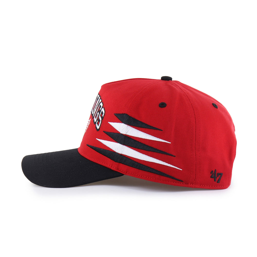 DETROIT RED WINGS DIAMOND CUT '47 HITCH RED