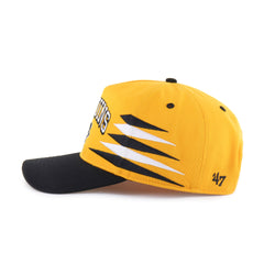 PITTSBURGH PENGUINS DIAMOND CUT '47 HITCH GOLD