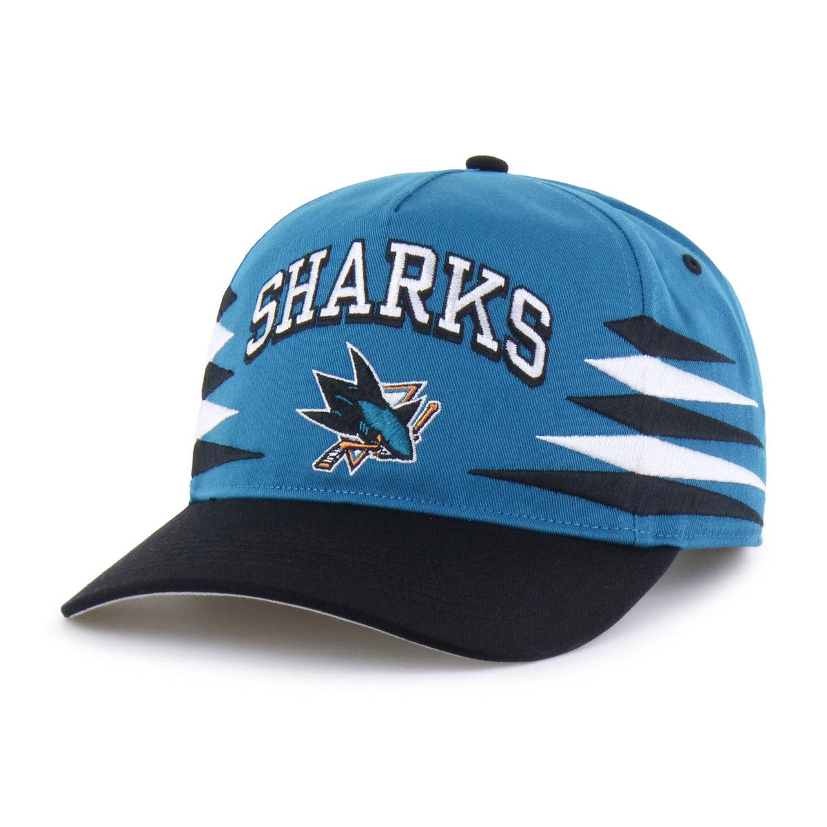 SAN JOSE SHARKS DIAMOND CUT '47 HITCH DARK TEAL