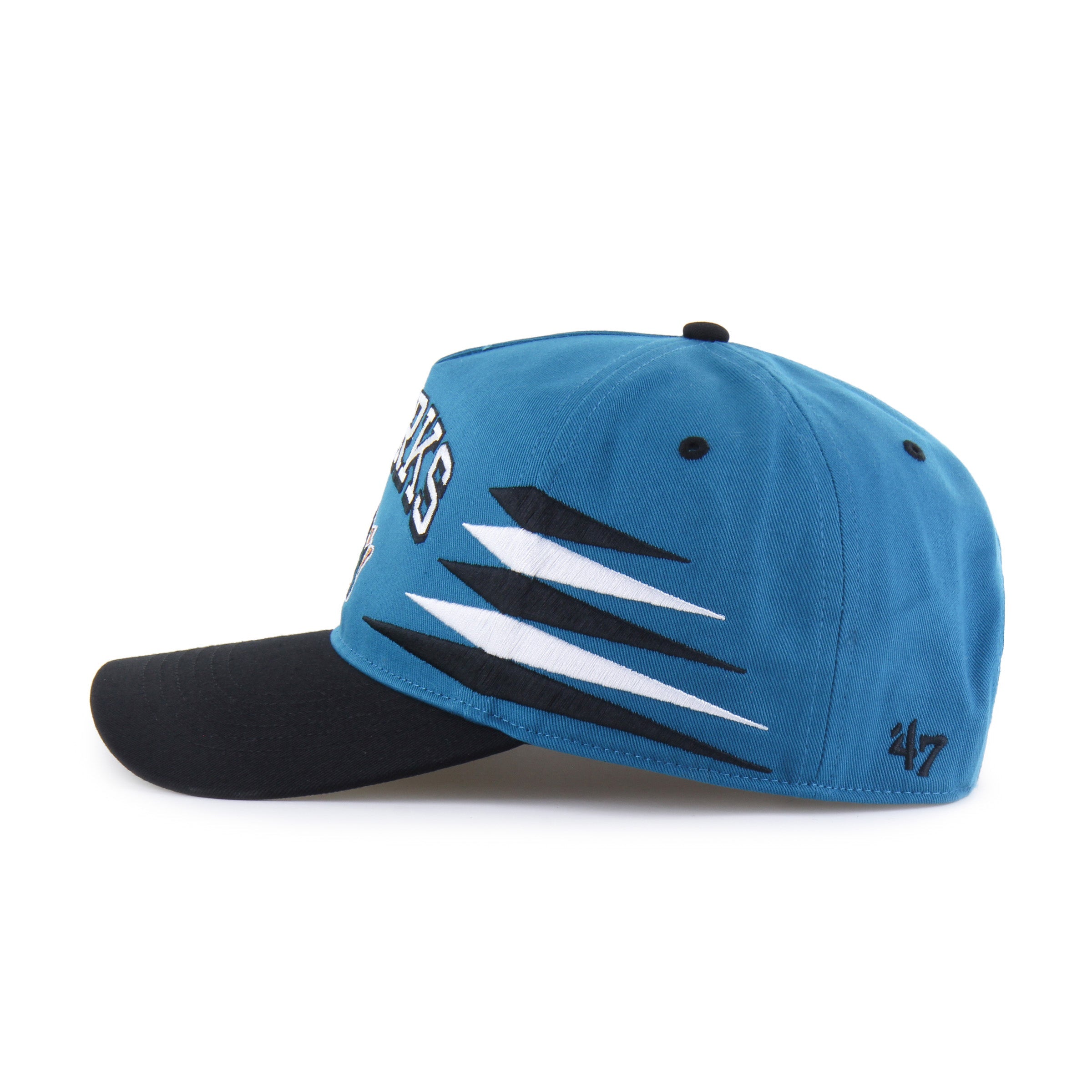 SAN JOSE SHARKS DIAMOND CUT '47 HITCH DARK TEAL