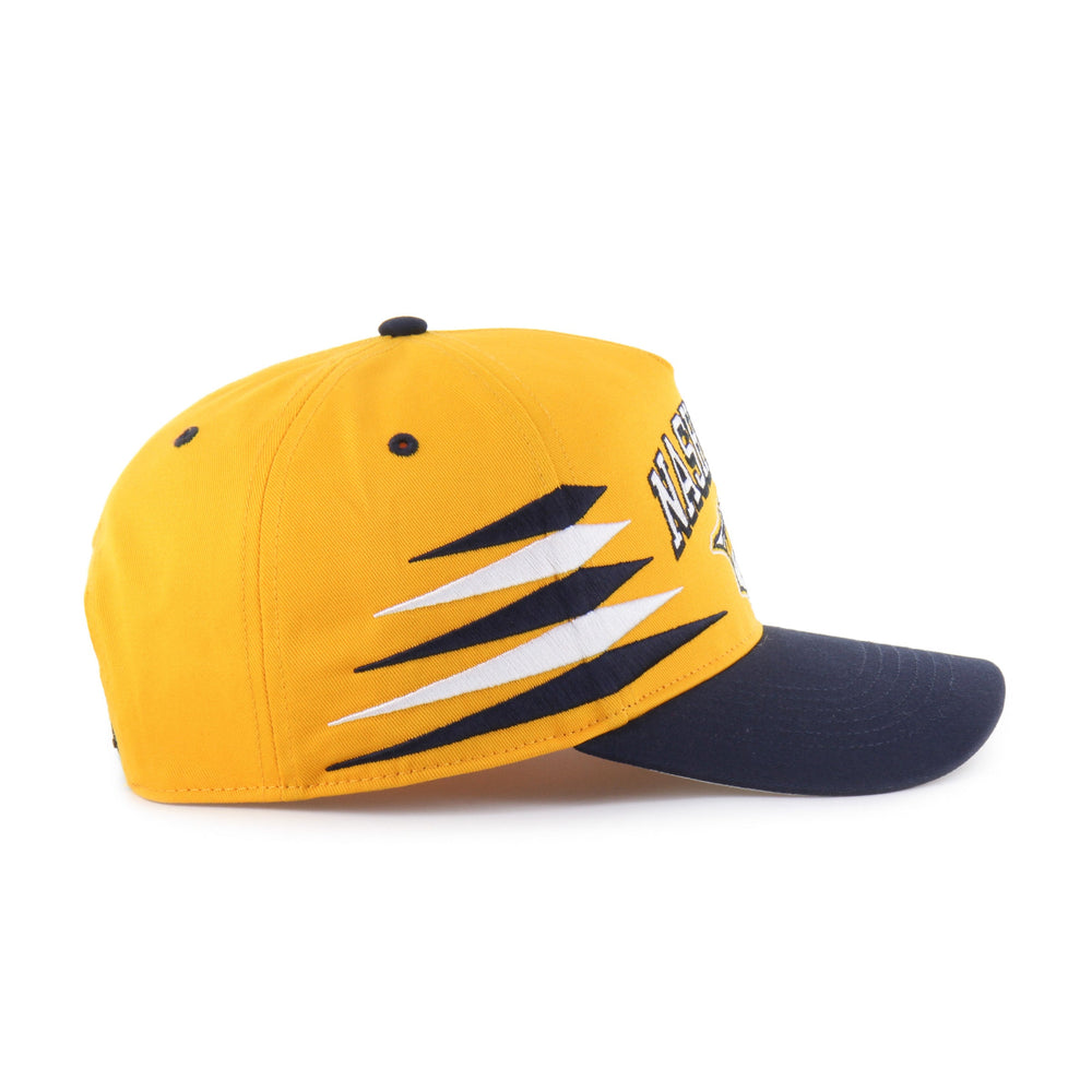 NASHVILLE PREDATORS DIAMOND CUT '47 HITCH GOLD
