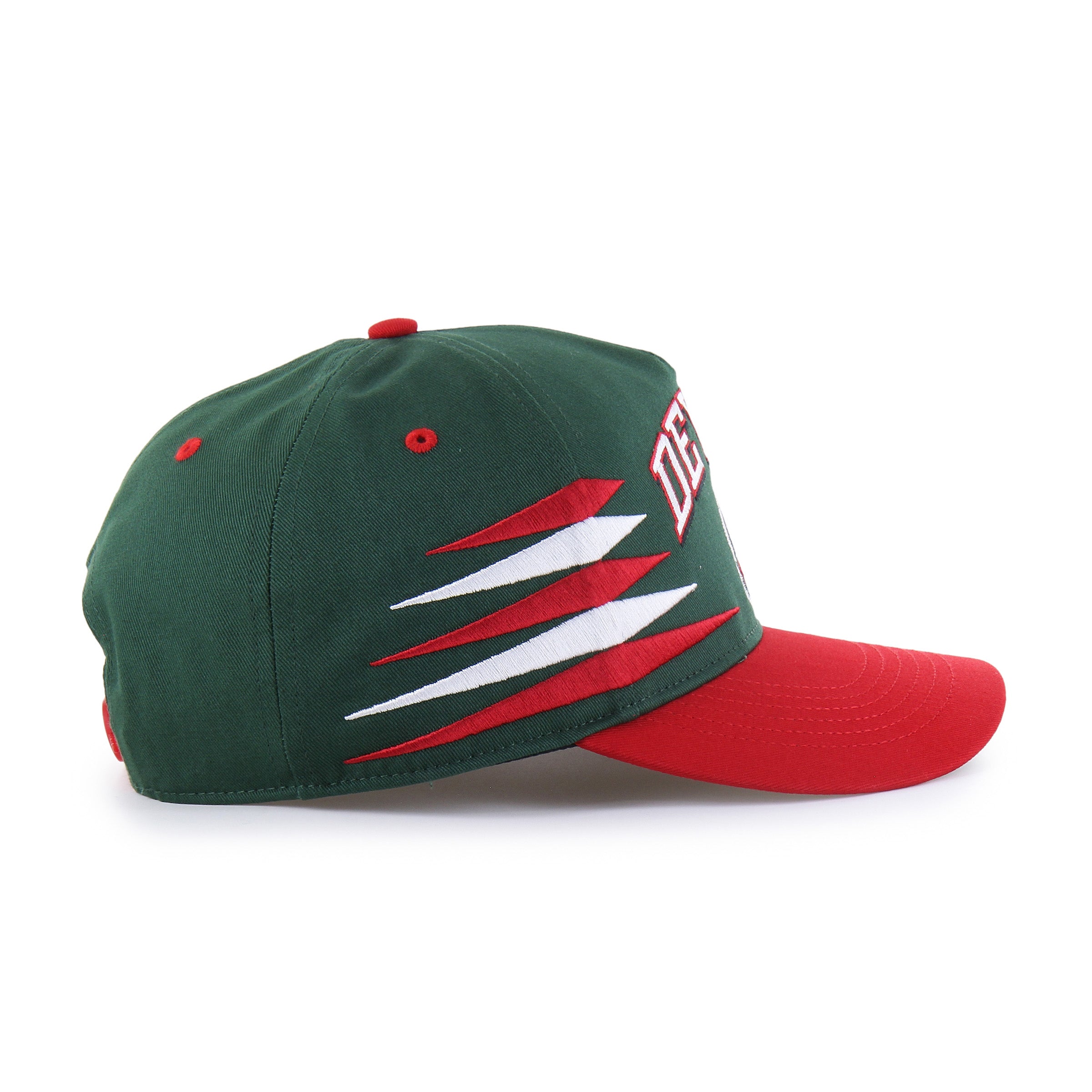 NEW JERSEY DEVILS VINTAGE DIAMOND CUT '47 HITCH DARK GREEN