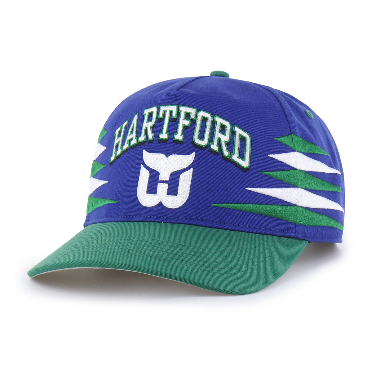HARTFORD WHALERS VINTAGE DIAMOND CUT '47 HITCH ROYAL