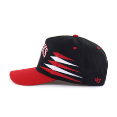 ATLANTA HAWKS DIAMOND CUT '47 HITCH BLACK