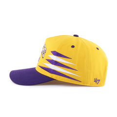 LOS ANGELES LAKERS DIAMOND CUT '47 HITCH YELLOW GOLD