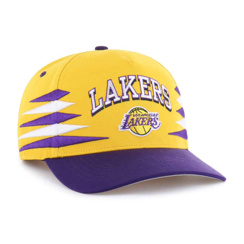 LOS ANGELES LAKERS DIAMOND CUT '47 HITCH YELLOW GOLD
