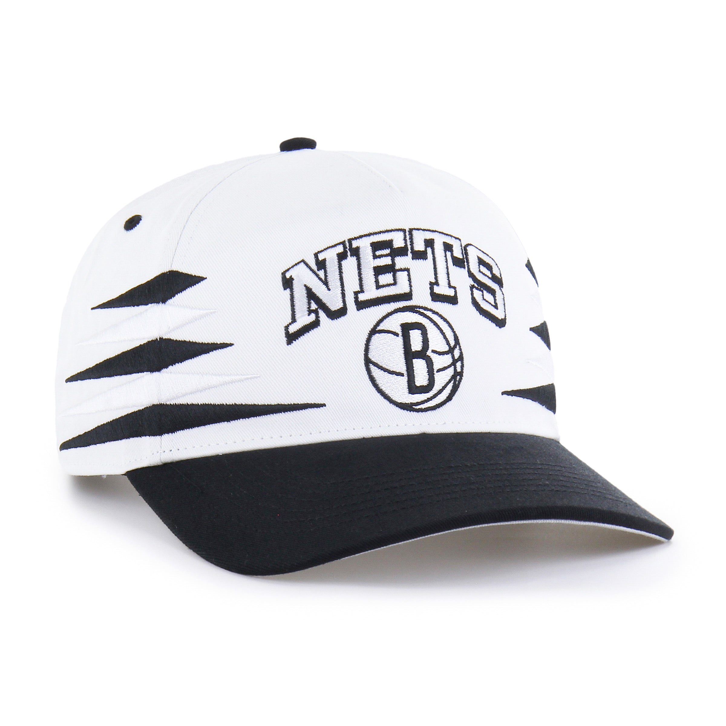 BROOKLYN NETS DIAMOND CUT '47 HITCH WHITE