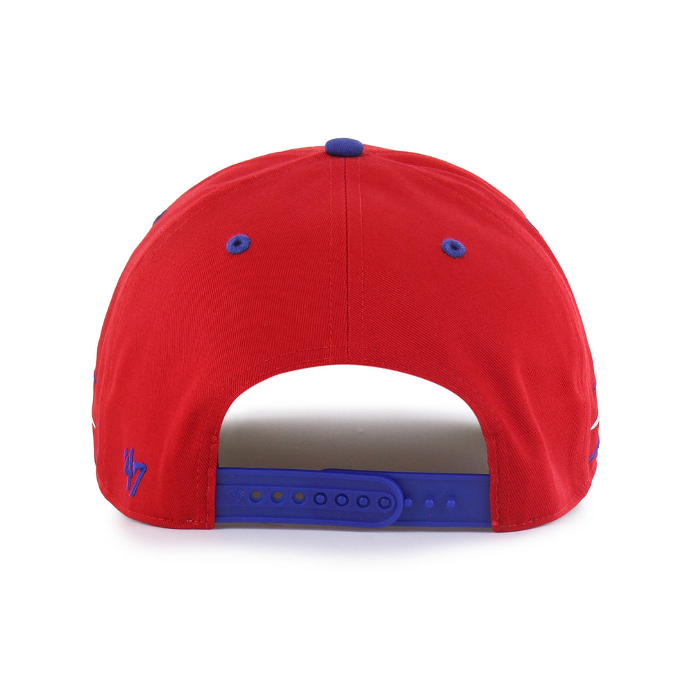 PHILADELPHIA 76ERS DIAMOND CUT '47 HITCH RED