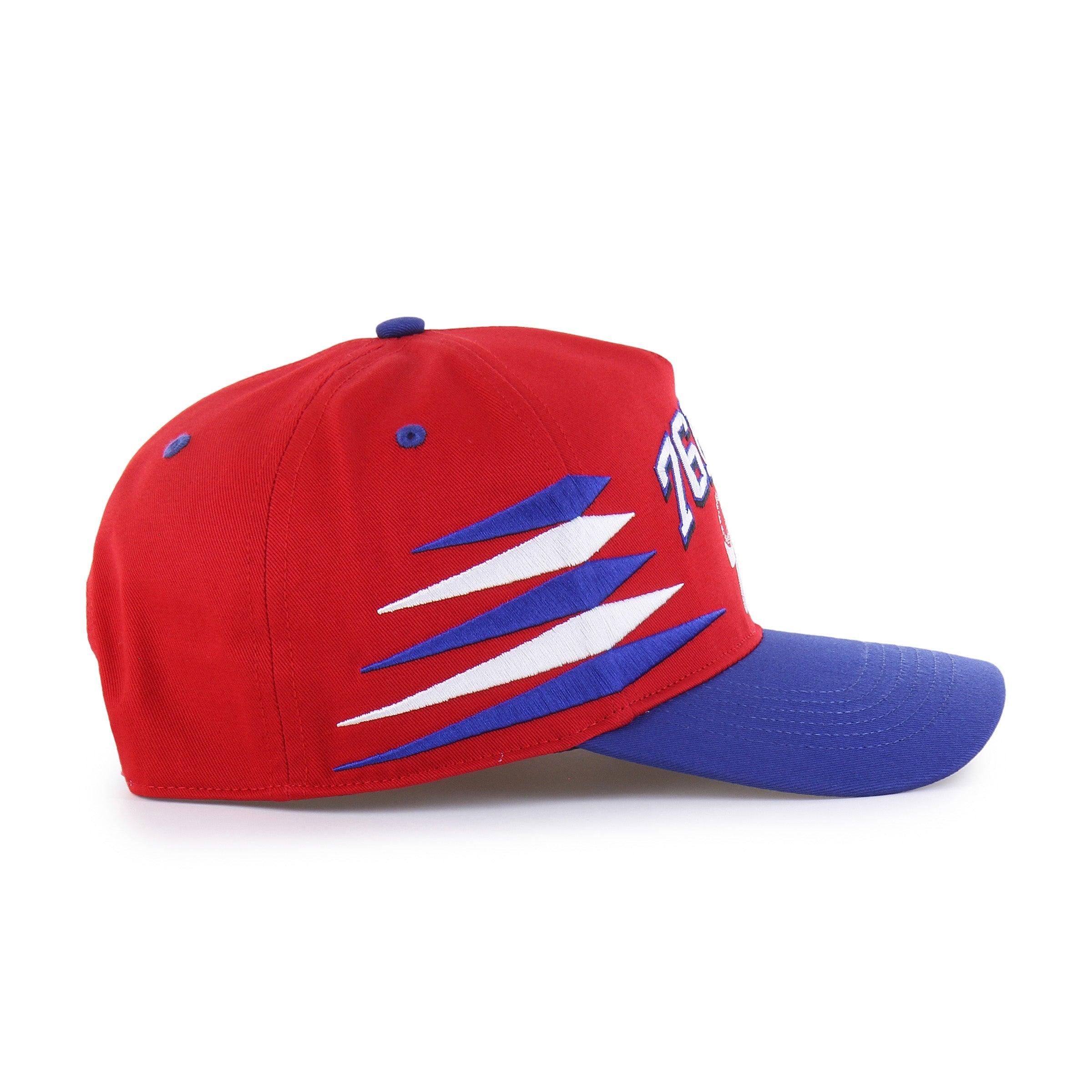 PHILADELPHIA 76ERS DIAMOND CUT '47 HITCH RED