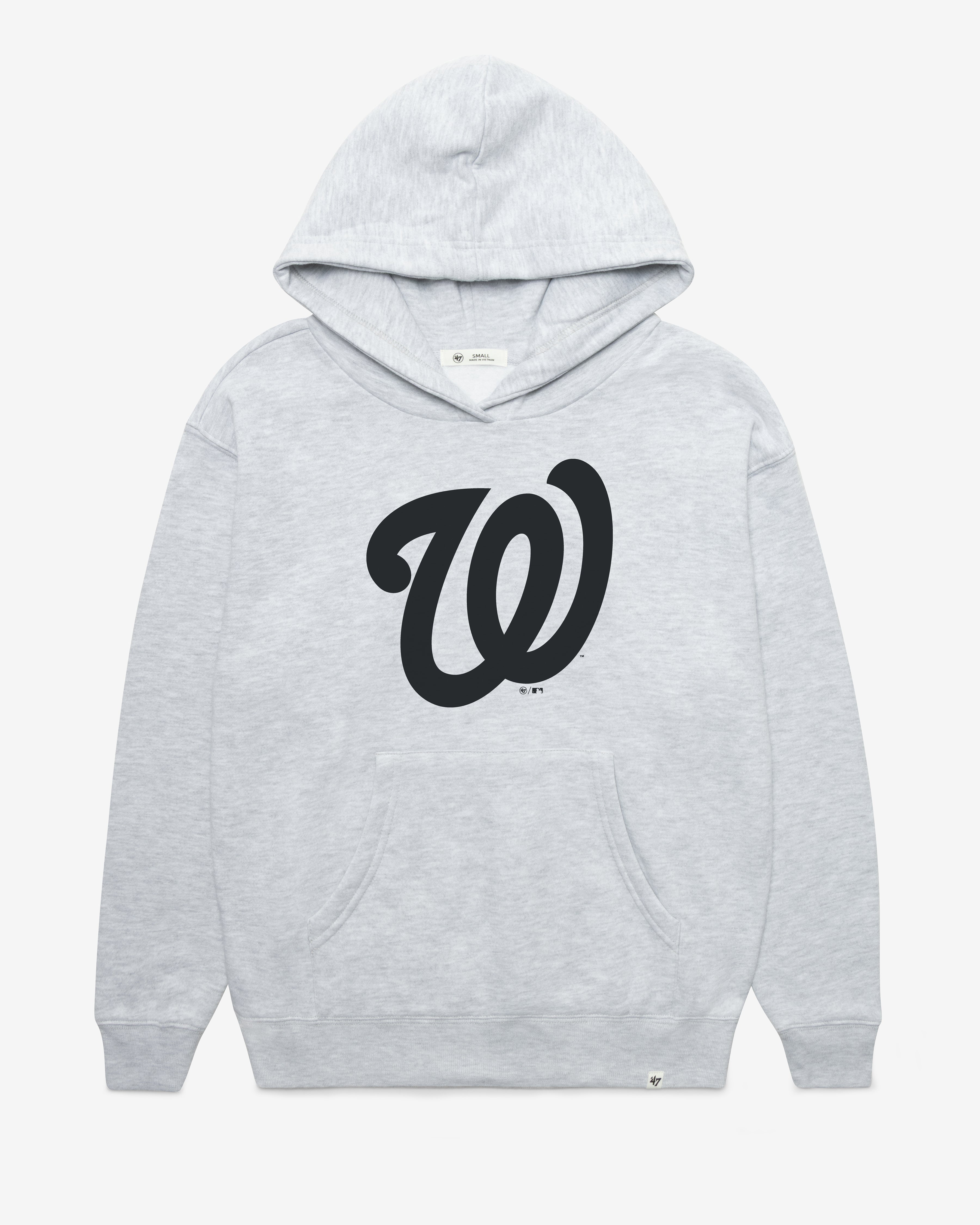 WASHINGTON NATIONALS IMPRINT '47 NAOMI HOOD WOMENS RELAY GREY