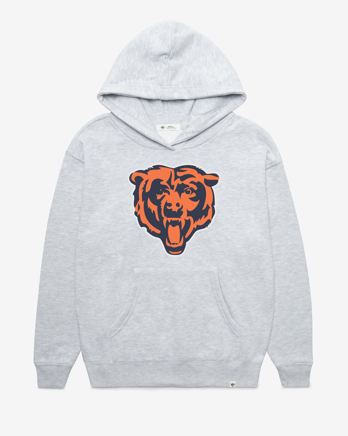 CHICAGO BEARS IMPRINT '47 NAOMI HOOD WOMENS RELAY GREY