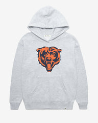 CHICAGO BEARS IMPRINT '47 NAOMI HOOD WOMENS RELAY GREY