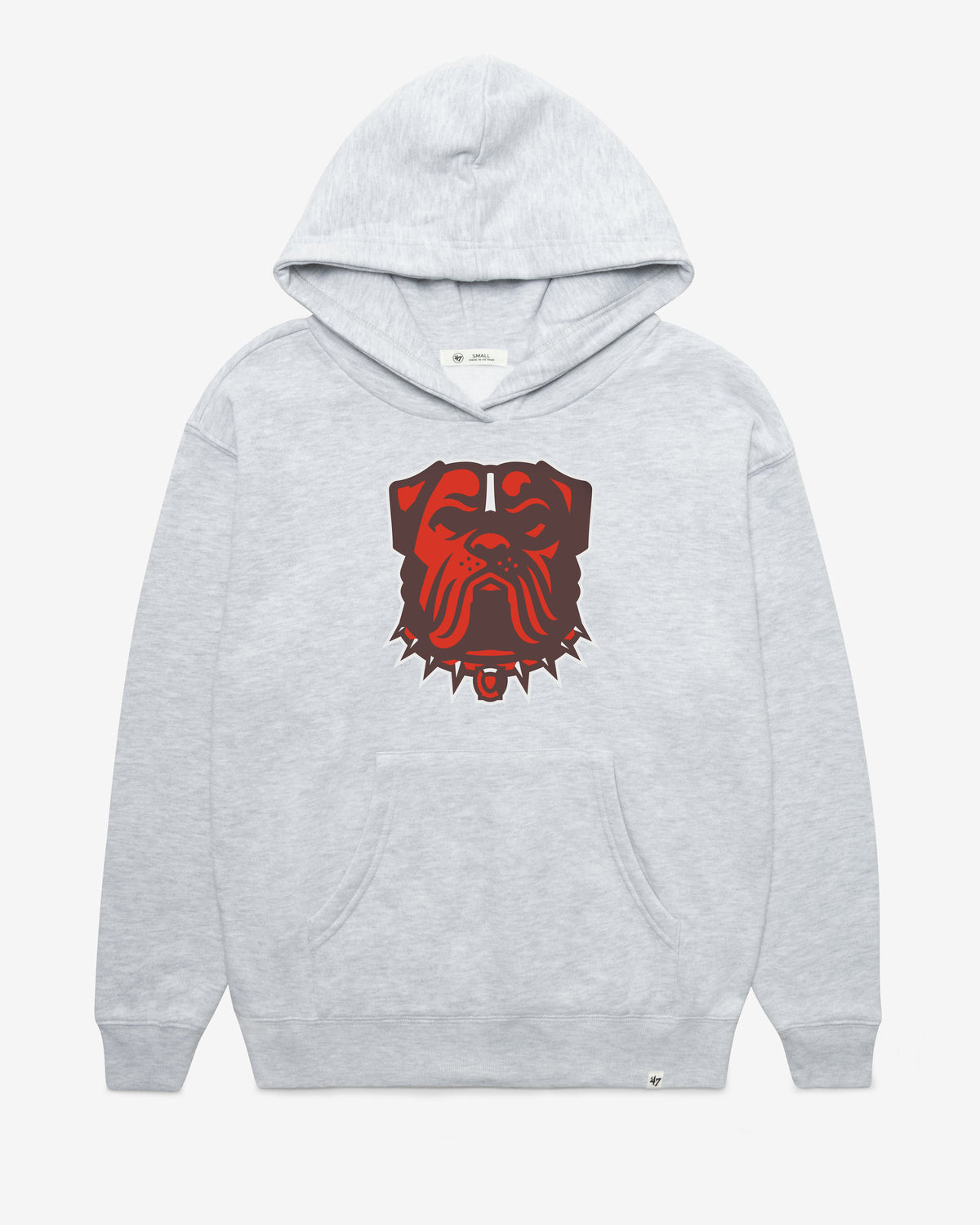 CLEVELAND BROWNS IMPRINT '47 NAOMI HOOD WOMENS RELAY GREY