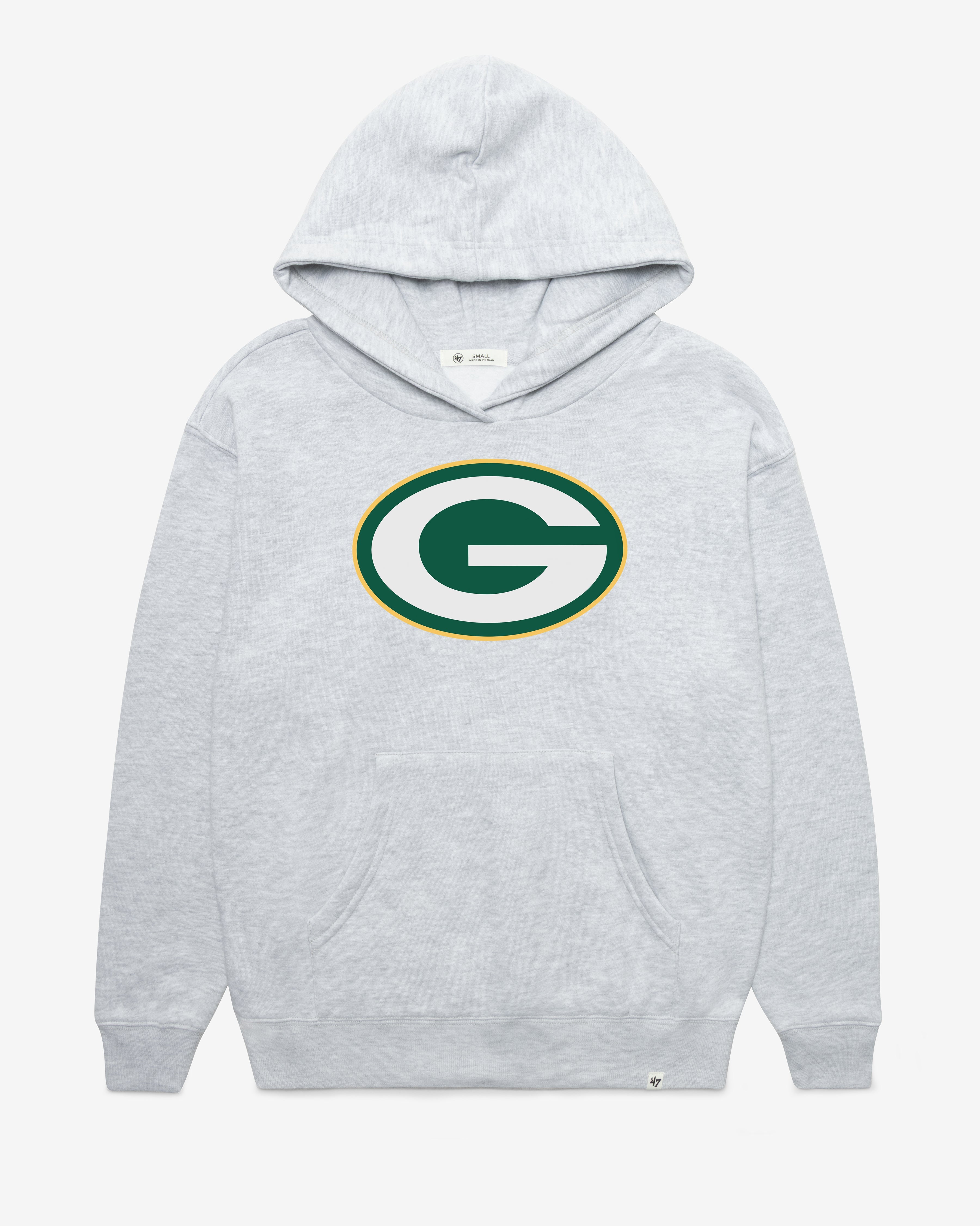 GREEN BAY PACKERS IMPRINT '47 NAOMI HOOD WOMENS RELAY GREY
