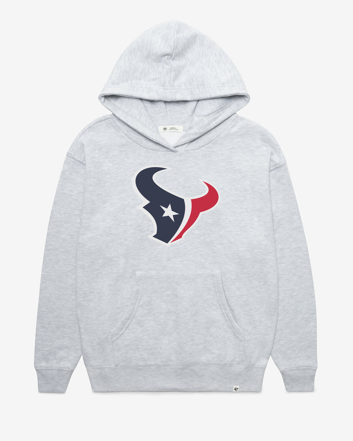 HOUSTON TEXANS IMPRINT '47 NAOMI HOOD WOMENS RELAY GREY