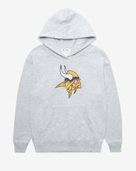 MINNESOTA VIKINGS IMPRINT '47 NAOMI HOOD WOMENS RELAY GREY