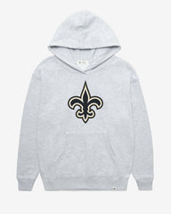 NEW ORLEANS SAINTS IMPRINT '47 NAOMI HOOD WOMENS RELAY GREY