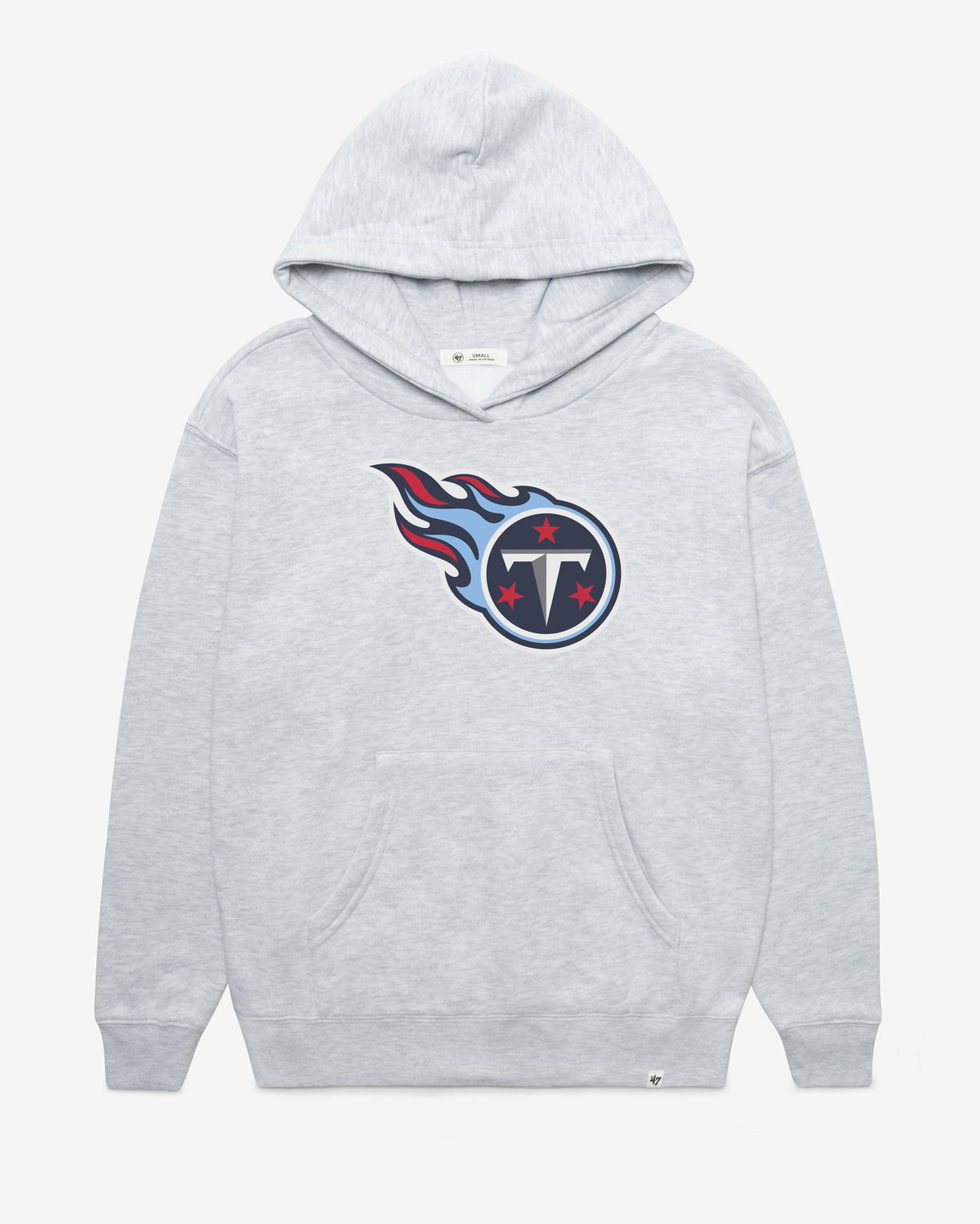 TENNESSEE TITANS IMPRINT '47 NAOMI HOOD WOMENS RELAY GREY