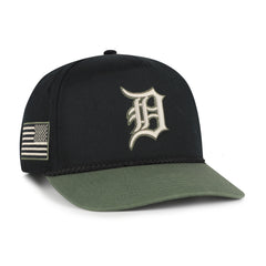 DETROIT TIGERS KHAKI ACCENTS '47 HITCH BLACK