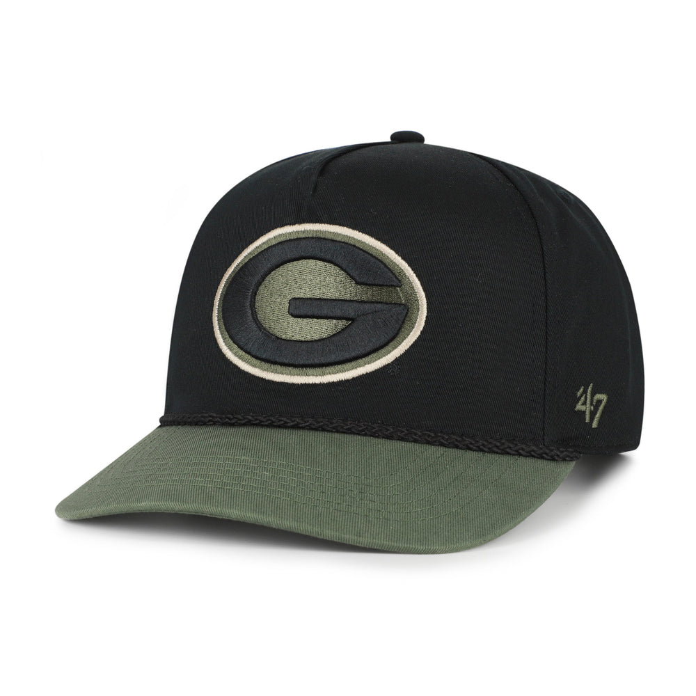 GEORGIA BULLDOGS KHAKI ACCENTS '47 HITCH BLACK