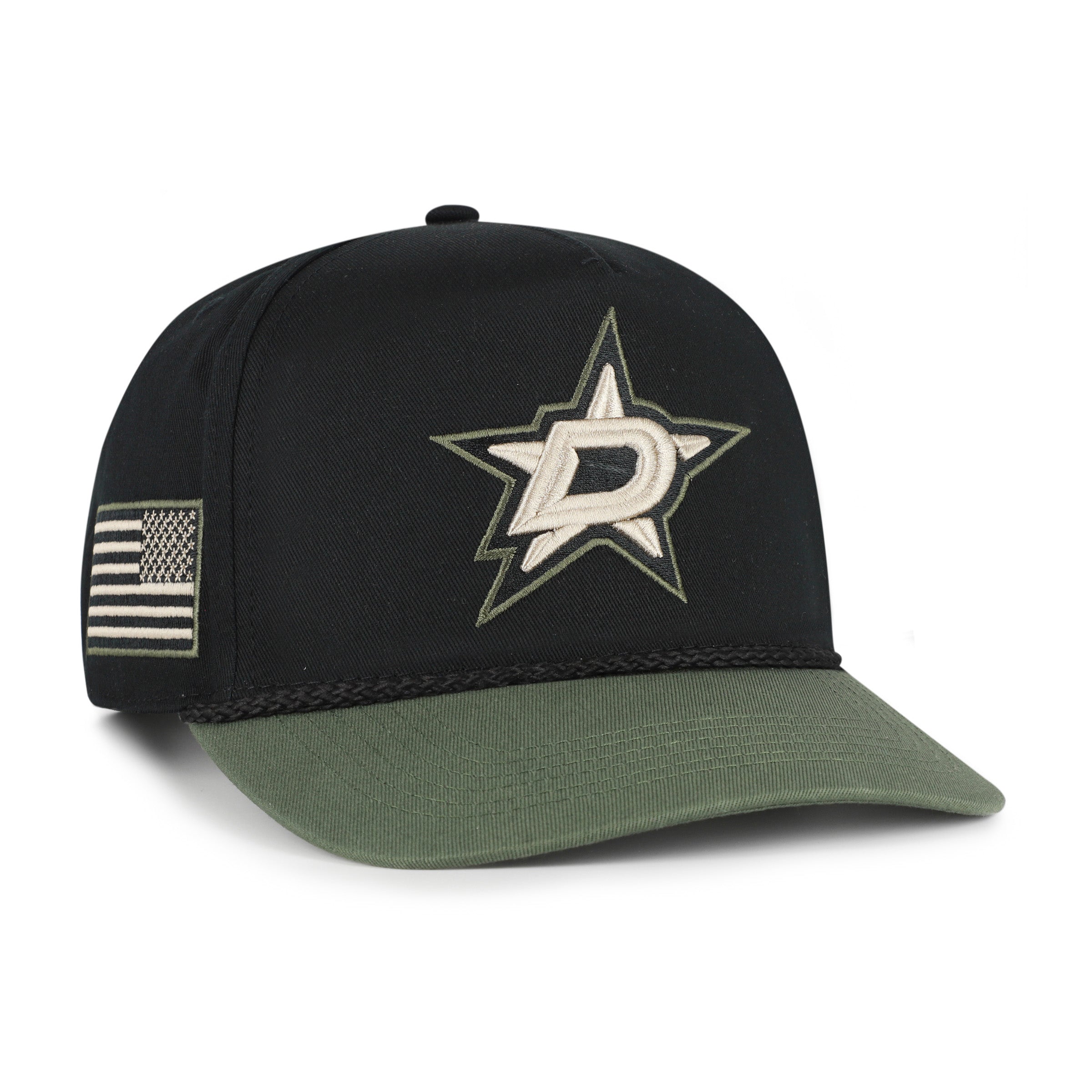 DALLAS STARS KHAKI ACCENTS '47 HITCH BLACK