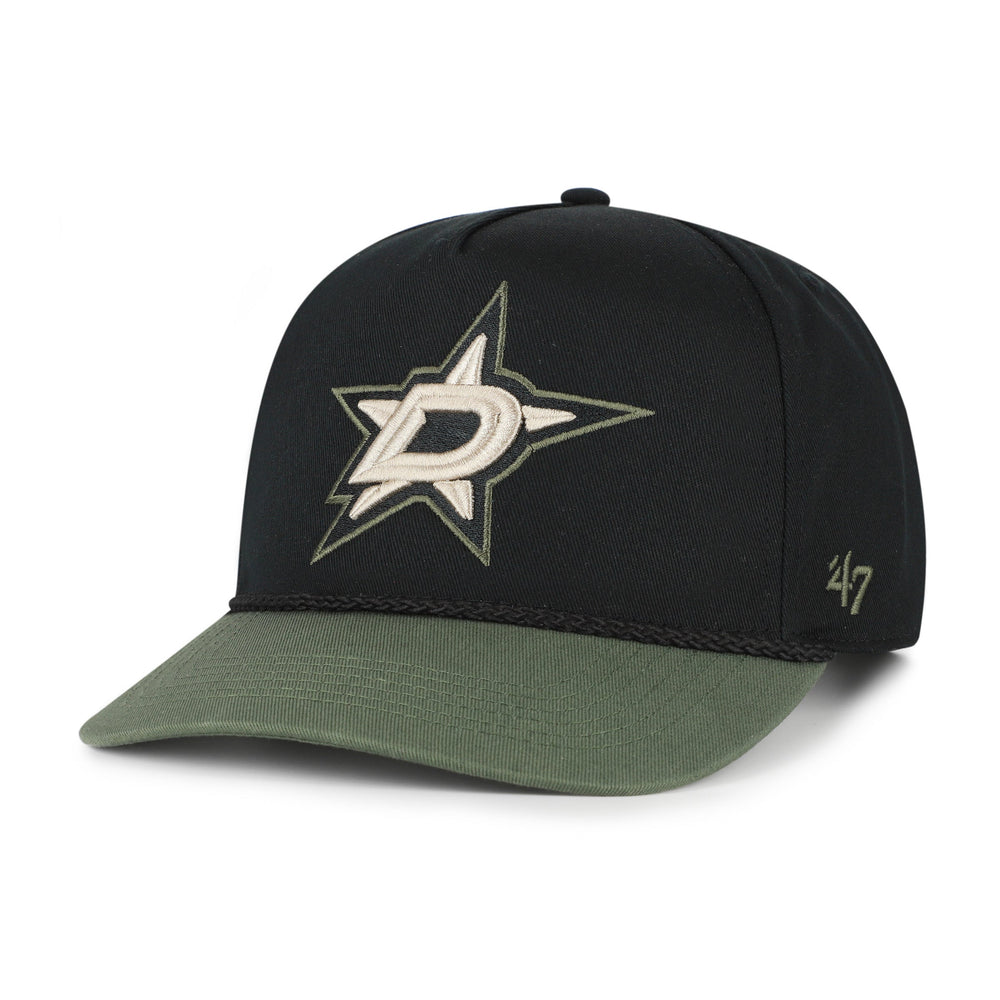DALLAS STARS KHAKI ACCENTS '47 HITCH BLACK