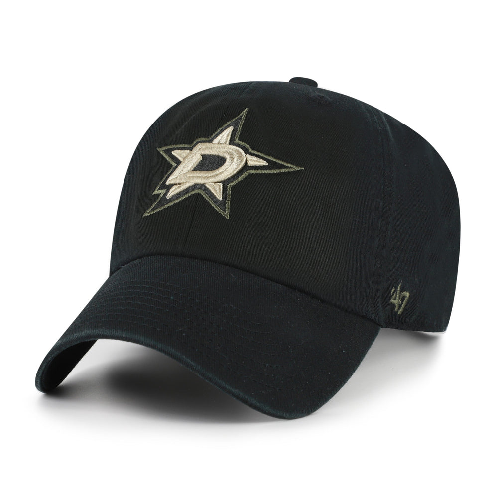 DALLAS STARS KHAKI ACCENTS '47 CLEAN UP BLACK