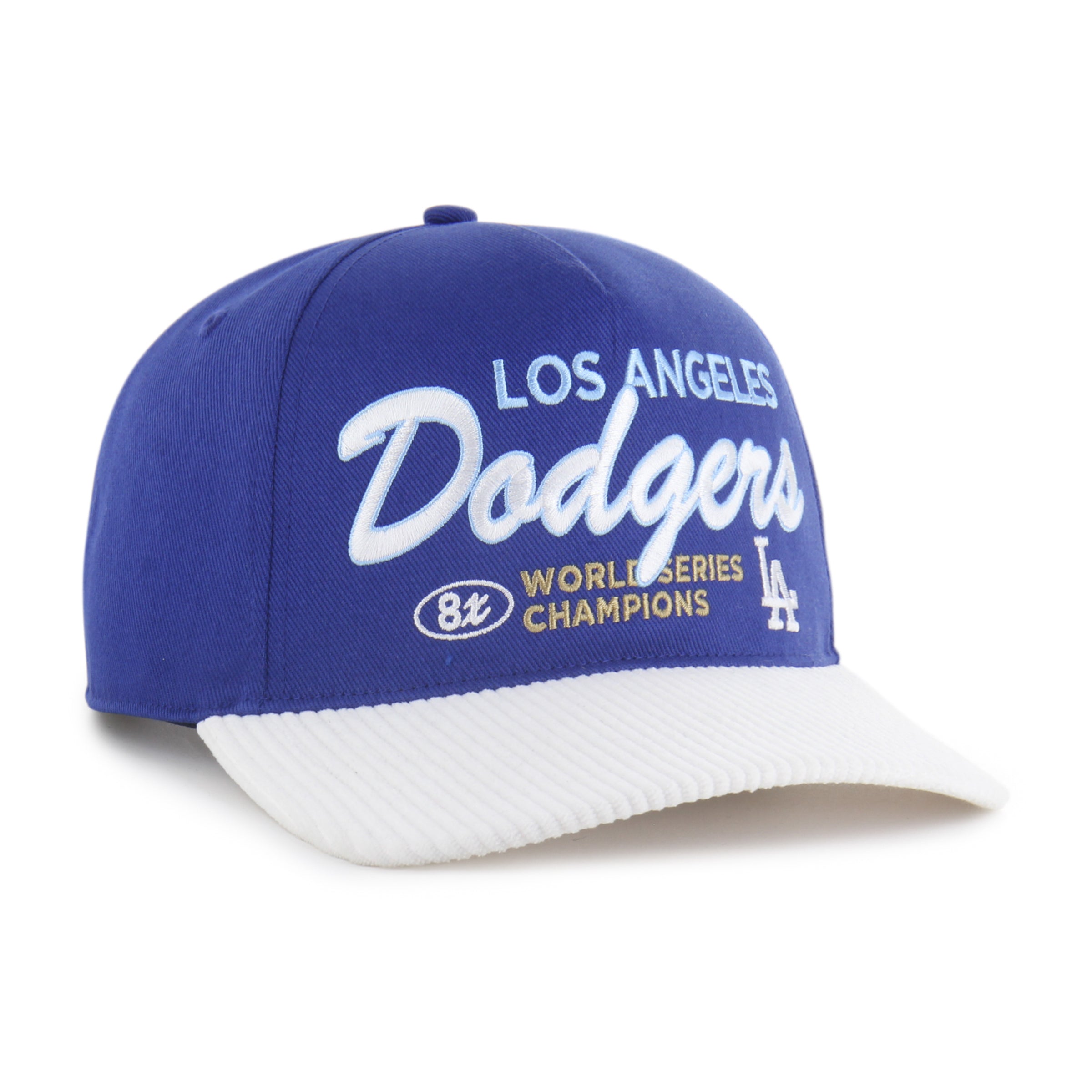 LOS ANGELES DODGERS WORLD SERIES MULTI TIME '47 HITCH RF RELAXED FIT ROYAL