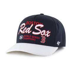 BOSTON RED SOX COOPERSTOWN WORLD SERIES MULTI TIME '47 HITCH RF RELAXED FIT NAVY
