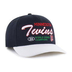 MINNESOTA TWINS COOPERSTOWN WORLD SERIES MLB MULTI TIME '47 HITCH RF RELAXED FIT NAVY