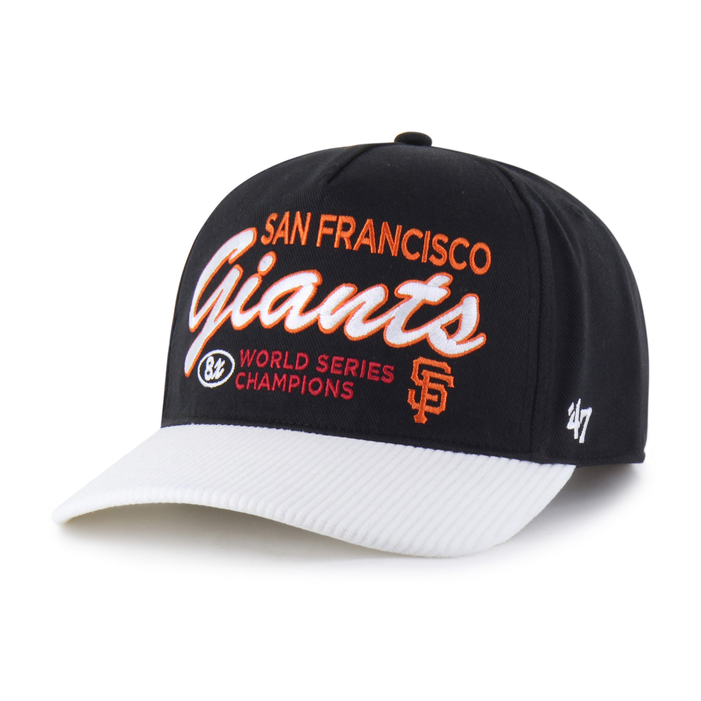 SAN FRANCISCO GIANTS COOPERSTOWN WORLD SERIES MULTI TIME '47 HITCH RELAXED FIT BLACK