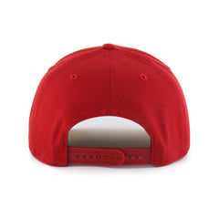 ST. LOUIS CARDINALS COOPERSTOWN WORLD SERIES MULTI TIME '47 HITCH RF RELAXED FIT RED