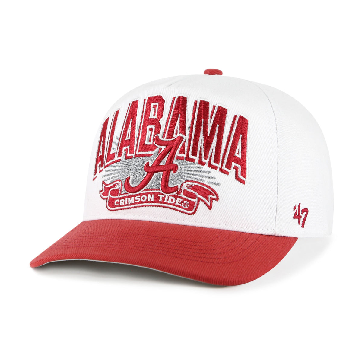 ALABAMA CRIMSON TIDE PRIME PLAY '47 HITCH YOUTH WHITE