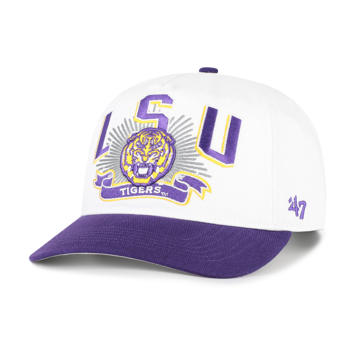 LOUISIANA STATE TIGERS LSU PRIME PLAY '47 HITCH WHITE