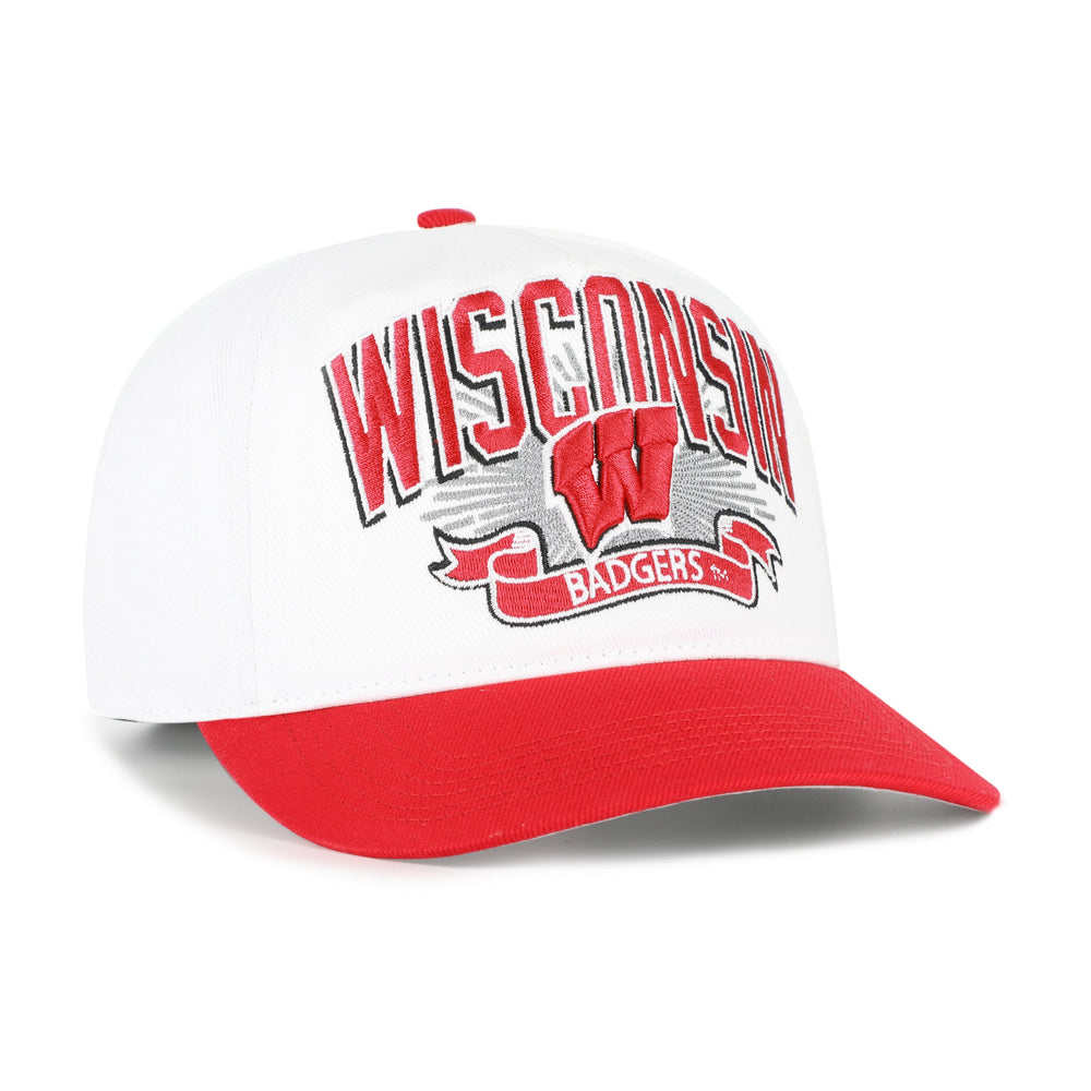 WISCONSIN BADGERS PRIME PLAY '47 HITCH WHITE