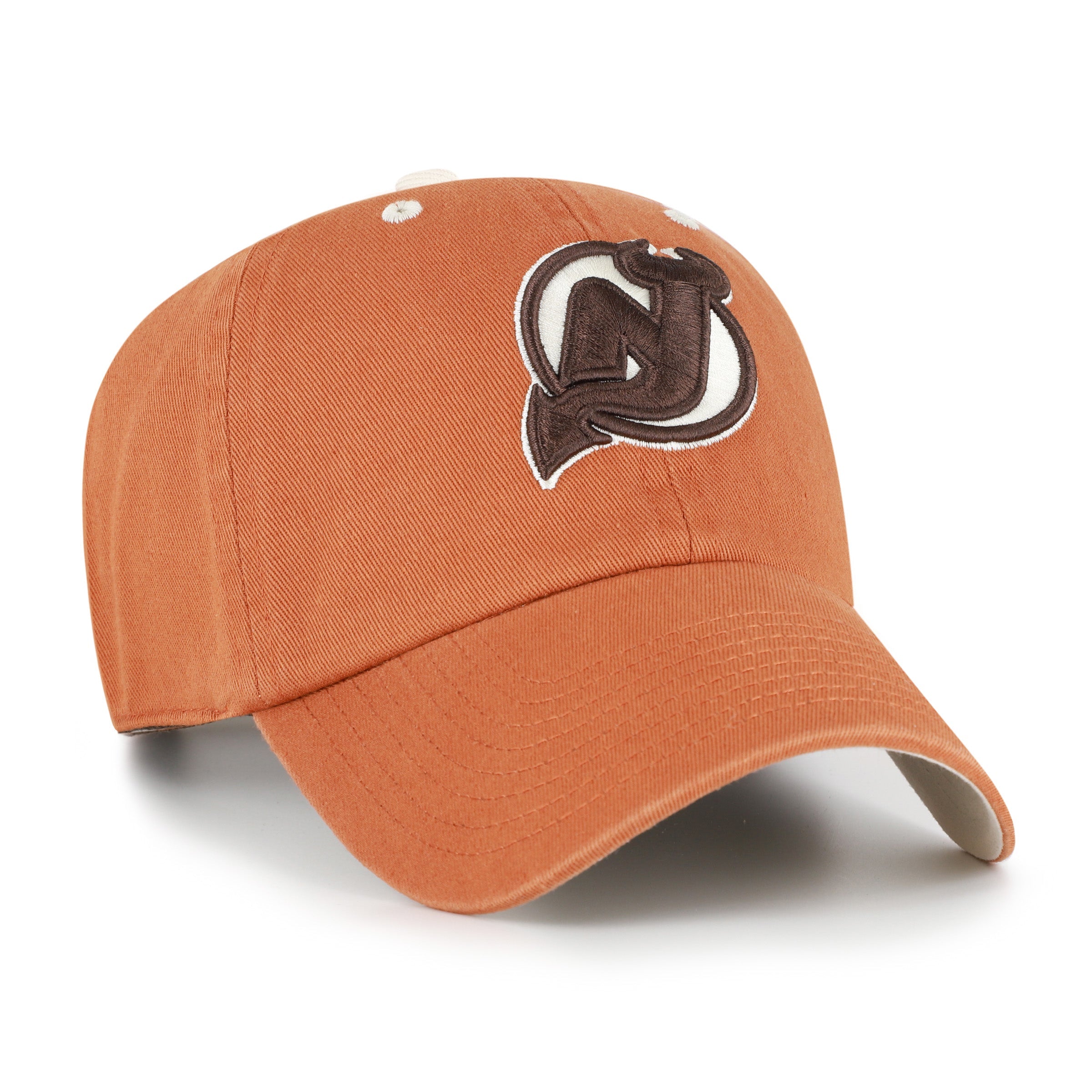 NEW JERSEY DEVILS SPICE '47 CLEAN UP BURNT ORANGE