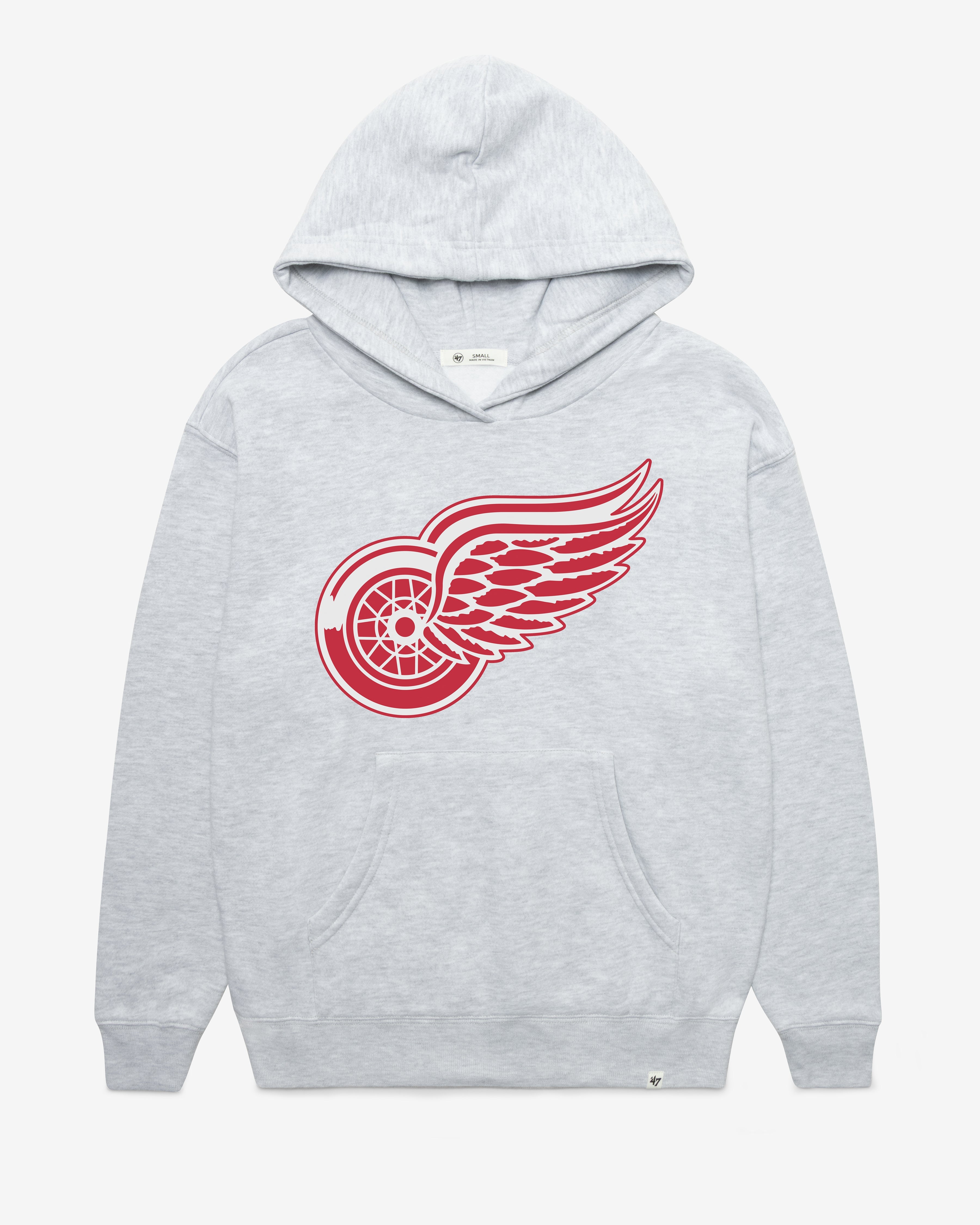 DETROIT RED WINGS IMPRINT '47 NAOMI HOOD WOMENS RELAY GREY